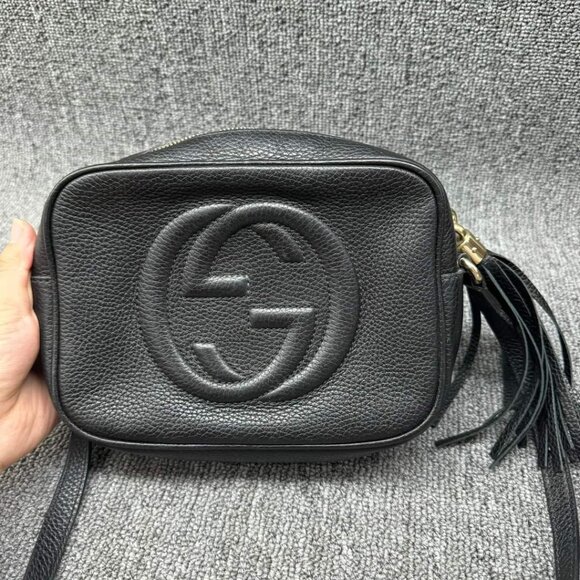 100% Authentic Gucci Disco Soho Camera Shoulder Bag - Picture 1 of 13